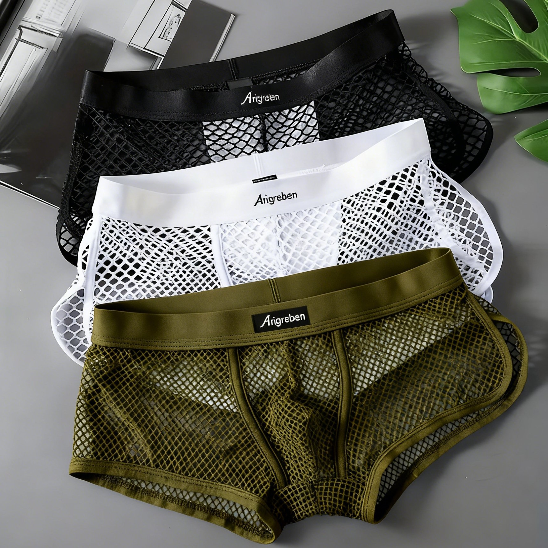 Kenllas Base AirFlow(tm) Mesh Boxer Brief - 3-Pack